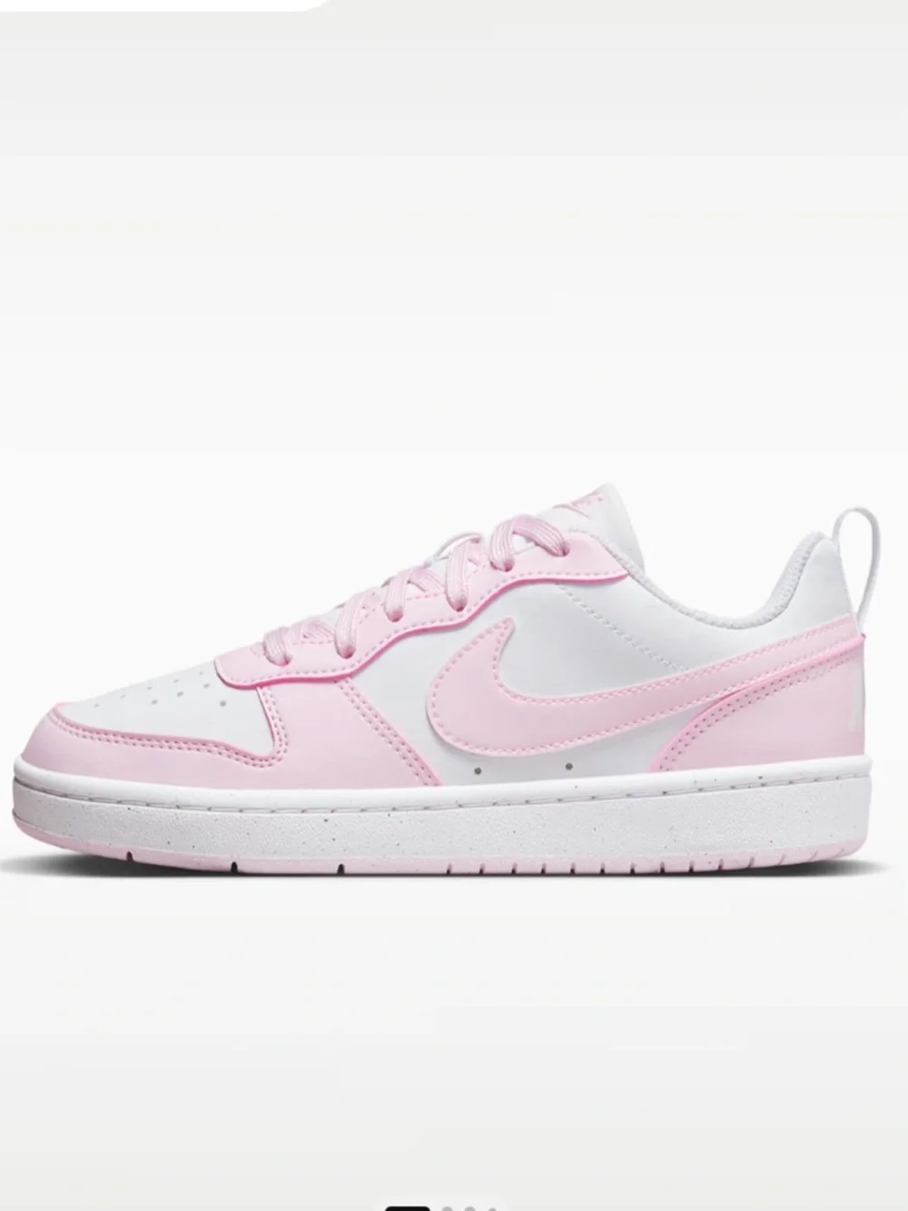 Nike Court Borough Low Recraft Pink size 7y (8.5 women) New in Box